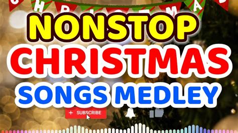 Nonstop Christmas Songs Medley 2023 Disco Traxx Youtube