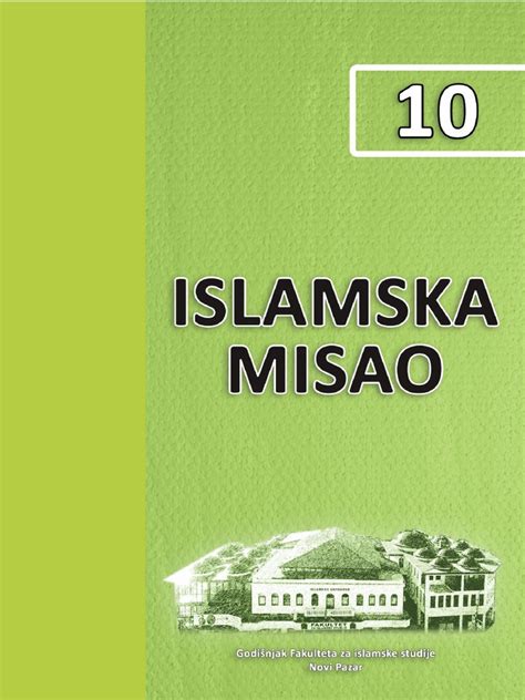 Islamska Misao 10 Pdf