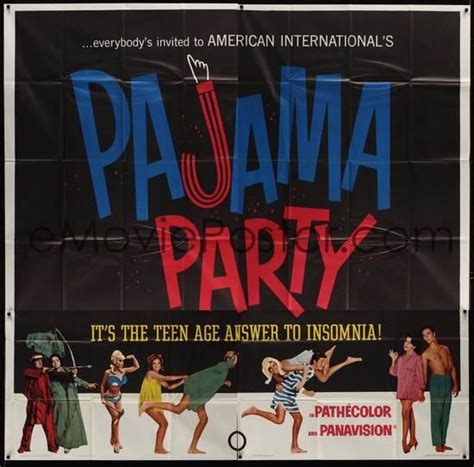 Pajama Party 6sh 64 Annette Funicello In Sexy Lingerie Tommy Kirk Buster Keaton Shown