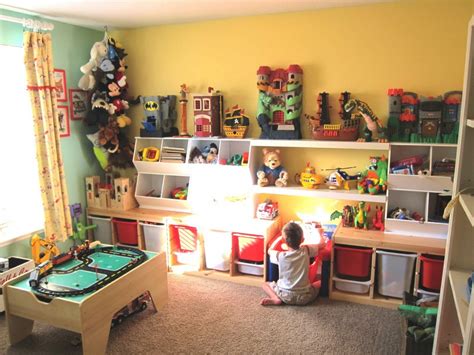 While sorting through playroom organization ideas for your kids, keep in mind that you need to be inclusive. Kids Playroom Designs & Ideas
