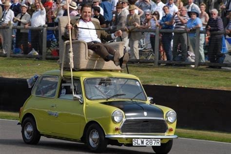 Later he tries to paint his home. Mr Bean's Armchair Mini up for Auction | Motoring News ...