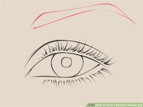 How To Draw A Realistic Female Eye 10 Steps With Pictures