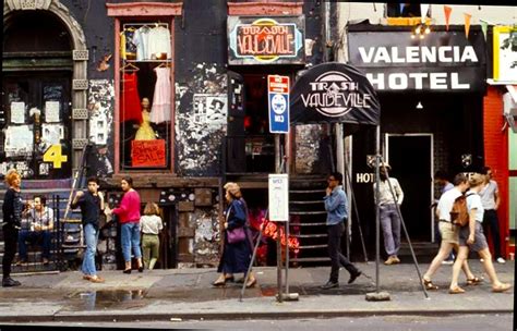 1981 St Marks Place Nyc Photo Ted Polhemus Valencia Trash And