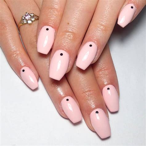 Pink Nails Coffin Short Then This Idea Is For You Goimages I