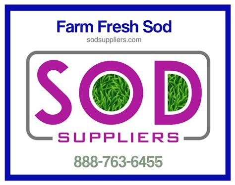 The Logo For Farm Fresh Food Supplies Including Green Grass And Purple