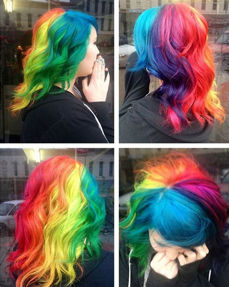 Rainbow Hair Strayhair