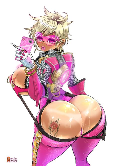 Tracers Booty Pinup Bimbo Version By Rebis Hentai Foundry