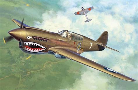 Pin By Billys On P40 E WARHAWK FLYING TIGER Aircraft Art Aviation