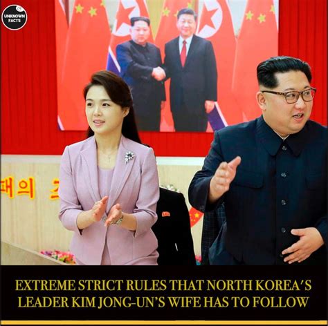 extreme strict rules that north korea s leader kim jong un s wife has to follow extreme strict