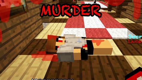 Murder Minecraft Death Mini Game Radiojh Audrey Games