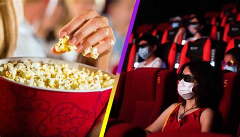 Reapertura de cines El consumo de alimentos y bebidas no está