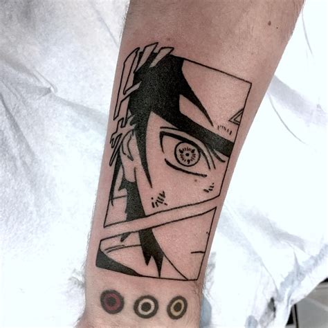 Naruto Manga Panel Tattoo Marshall Brown Brown Brothers Tattoo