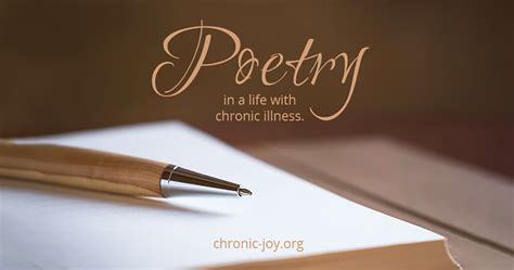 Poetry Ministry Of Verse Chronic Joy
