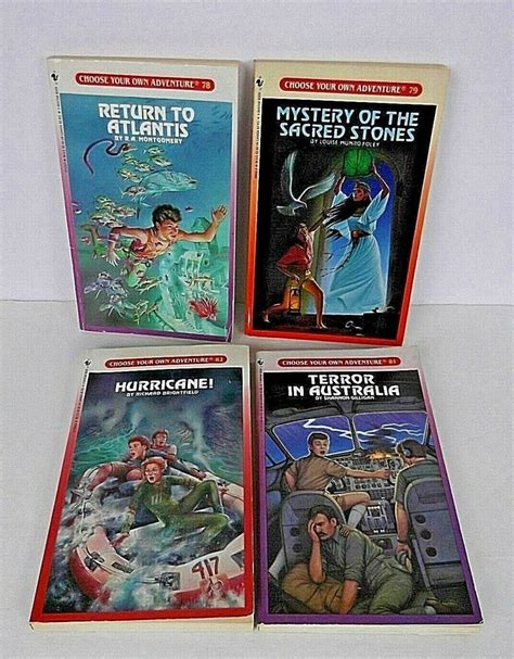 Lot Of Choose Your Own Adventure Books Cyoa Mystery