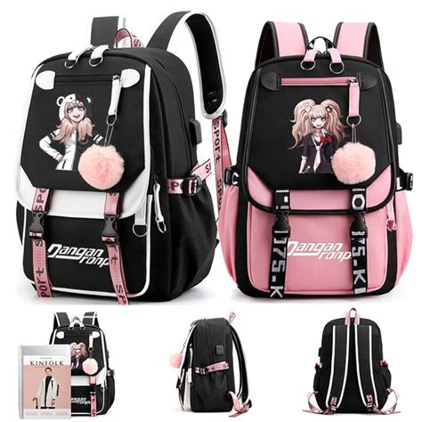 Anime Danganronpa Ouma Kokichi Backpack School Bags Bookbag Cosplay