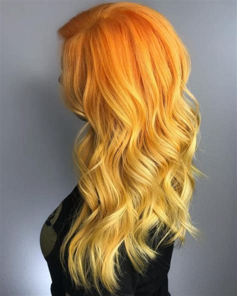 Top 20 Orange Hair Color Ideas Neon Burnt Red And Blonde