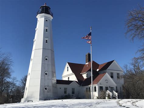 North Point Lighthouse Milwaukee Wi Lake Michigan