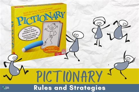 Pictionary Rules And How To Play Group Games 101
