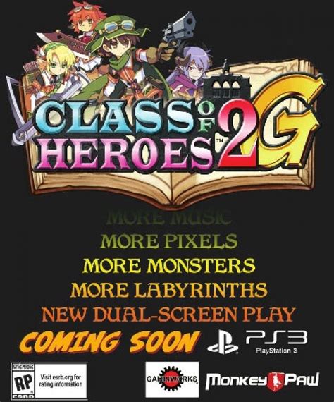 Class Of Heroes 2 Now Available On The Psn Capsule Computers
