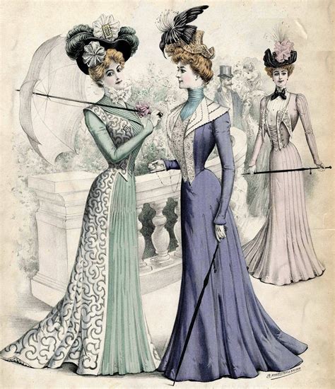 Victorian Fashion 1900 Edwardian Gowns Edwardian Clothing