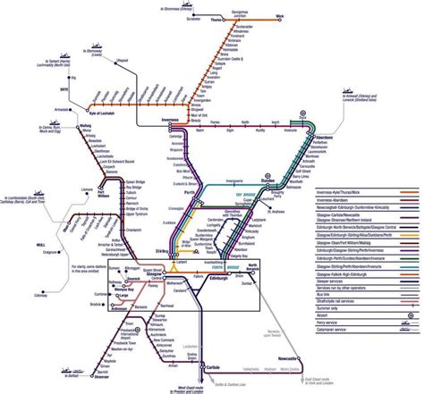 Scotrail Train Route Map