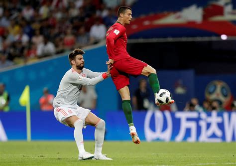 El tiempo añadido es de 4 minutos. Portugal empata con España - Diario Digital Colombiano