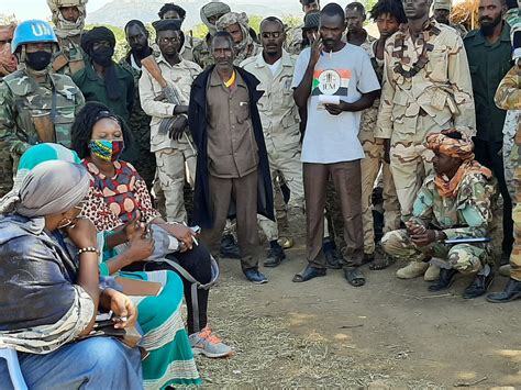 Unamid Conducts Engagement And Dialogue With Armed Groups To End