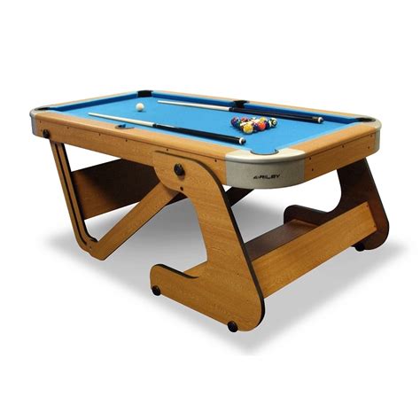 Well you're in luck, because here they come. Riley Supersize 6.5ft Folding Pool Table | All Round Fun