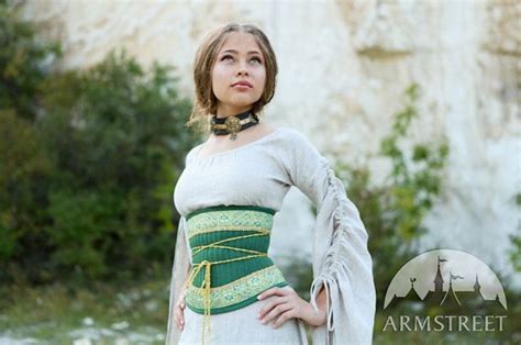 Medieval Renaissance Flax Corset Belt Mistress Of The By Armstreet