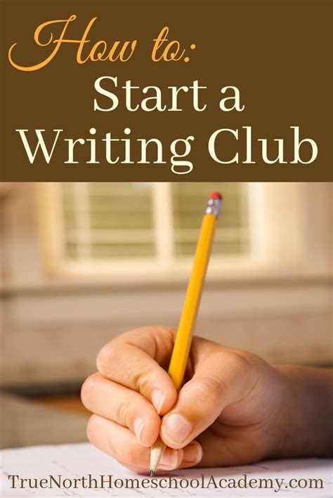 Have You Ever Wanted To Start A Writing Club Check Out True Norths