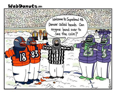 Super Bowl Cartoon Webdonuts Webcomics