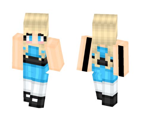 Download Bubbles Powerpuff Girl ♡ Minecraft Skin For Free