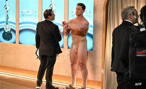 Oscars 2024 John Cena S Best Costume Award Presentation Sparks
