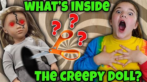 Whats Inside The Doll Maker Cutting Open Creepy Doll Youtube