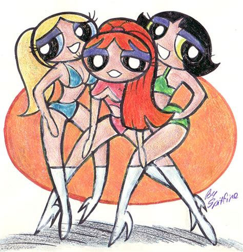 The Powerpuff Girls Powerpuff Girls Anime Powerpuff Girls Fanart Porn