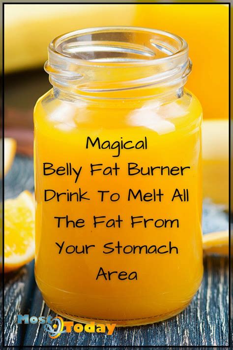 Belly Fat Burner Drink Melt All The Fat From Your Stomach Area