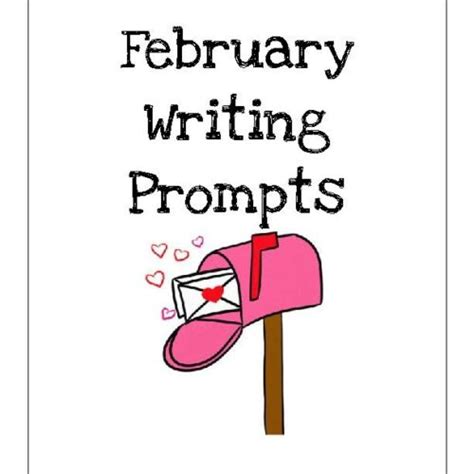 February Writing Prompts Classful