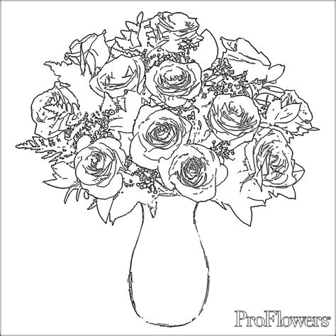 Coloriage Bouquet De Fleurs 44 Nature Coloriages à Imprimer