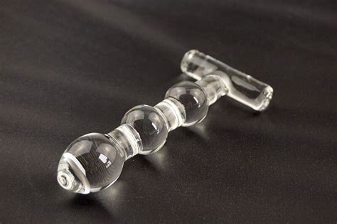 Pyrex Crystal Glass Anal Butt Plug Beads Sex Toys In Anal Sex Toys From Beauty And Health On