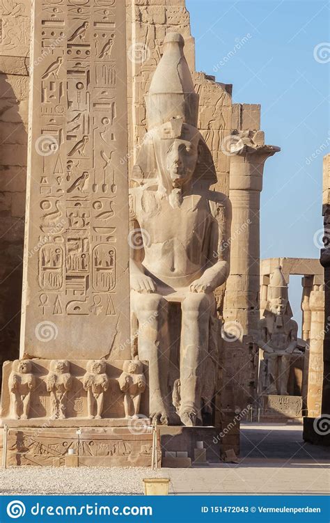 Statue Of Ramesses Ii In Abu Simbel Temple Stock Image Cartoondealer