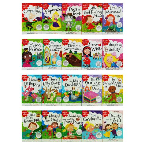 Reading With Phonics Fairy Tale Collection 20 Books Box Set Paperback