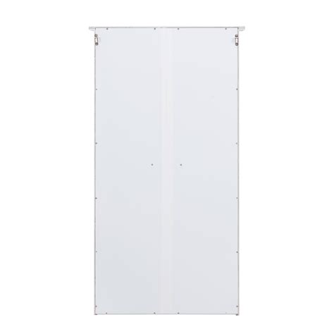 Sei Furniture 4775 Windowpane Glass Doors Storage Display Cabinet