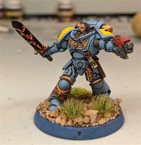 Space Wolf Primaris Wolf Guard Battle Leader A Space Wolves