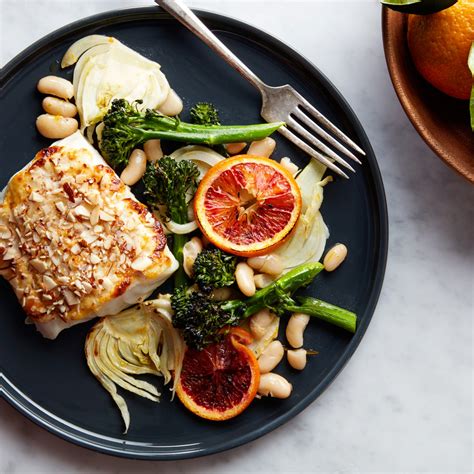 Broiled Cod With Fennel And Orange Sheet Pan Dinner Recipe Epicurious
