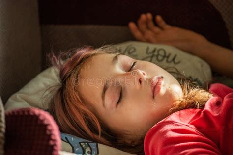 Young Girl Sleeping In Bed Young Girl Sleeping In Bed 9 10 Years Old