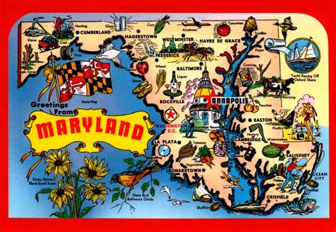 Maryland Map Dc Mdva Flickr