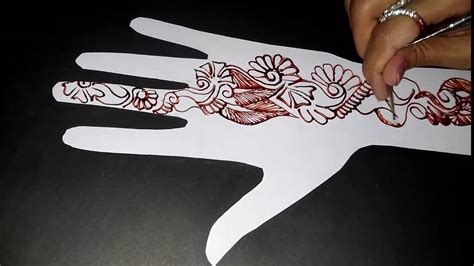 Famous Concept 17 Easy Henna Patterns On Paper