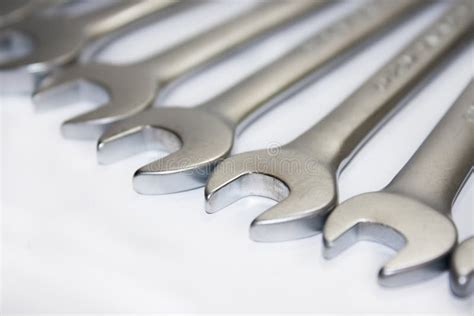 Metal Hand Tools Set Stock Photo Image Of Tools Shiny 47377550