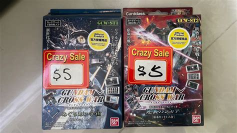 Gundam Cross War Trading Cards Hobbies Toys Toys Games On Carousell