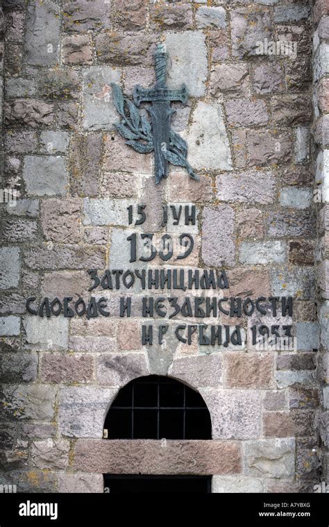 Gazimestan Tower Is The Sacred Serbian Memorial To The Battle Of Kosovo